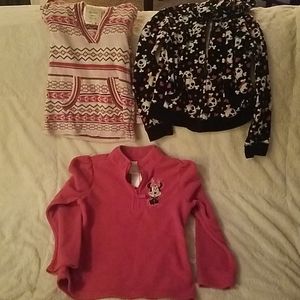 Girls size 7/8 jacket sweater bundle